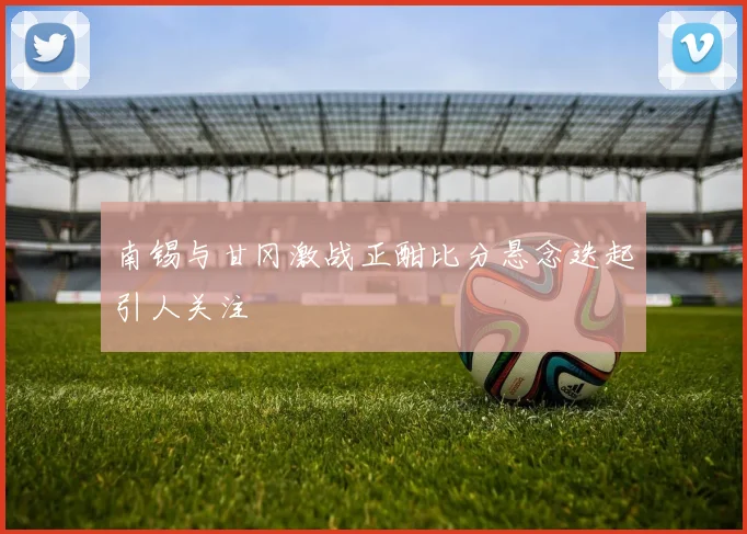 南锡与甘冈激战正酣比分悬念迭起引人关注